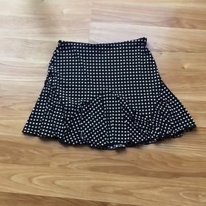 Iz polka dot skirt